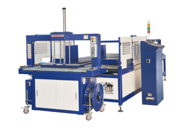 全自动拍齐纸箱打包机